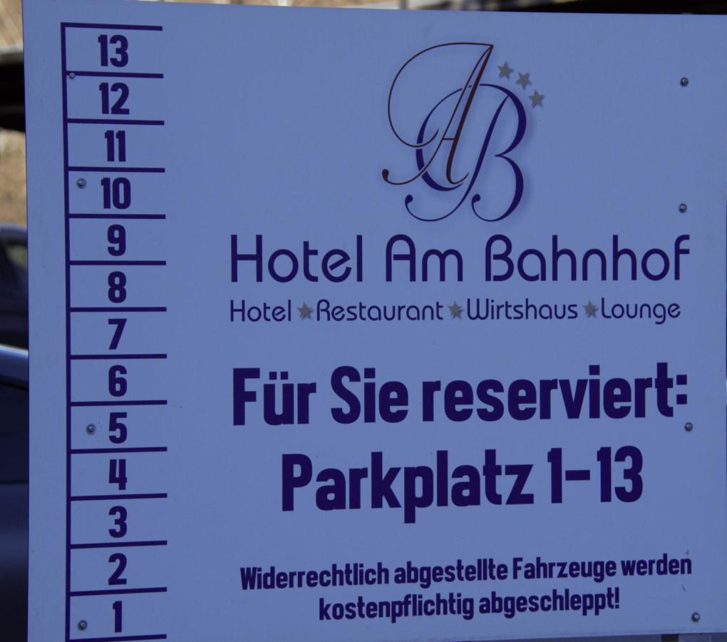 Hotel Am Bahnhof ไวล์บวร์ก ภายนอก รูปภาพ